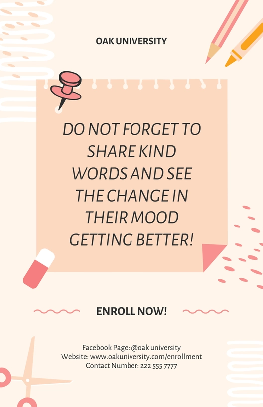 Elementary Classroom Poster