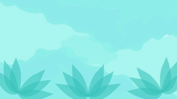 Free Watercolor Teal Background Template to Edit Online