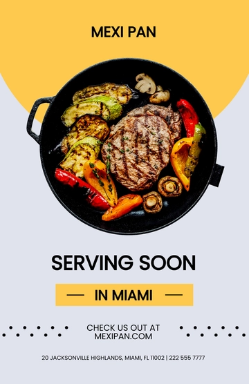 Free Coming Soon Business Poster Template to Edit Online
