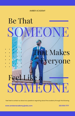 Middle School Classroom Poster
