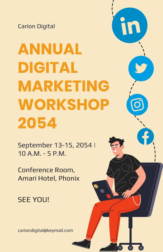 Digital Marketing Course Poster