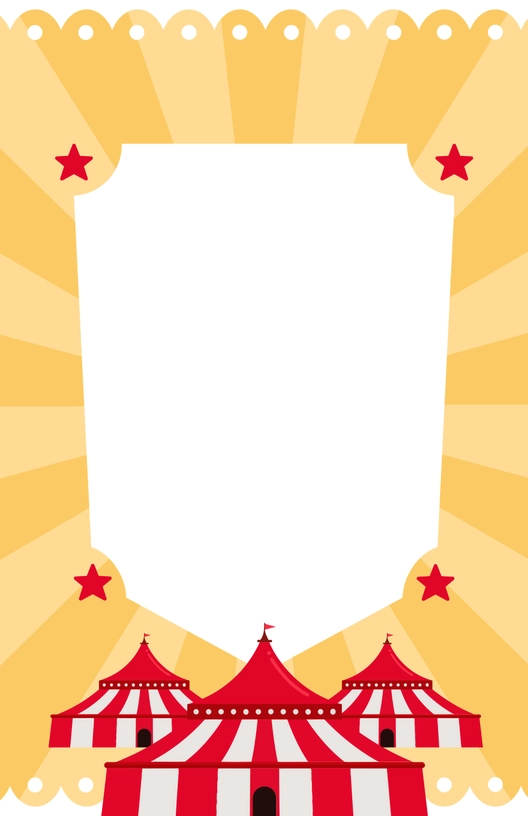 Blank Circus Poster