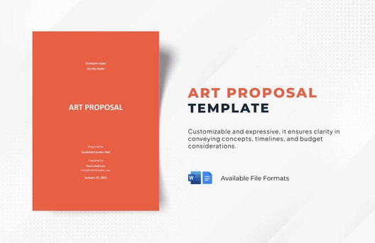 Art Proposal Template