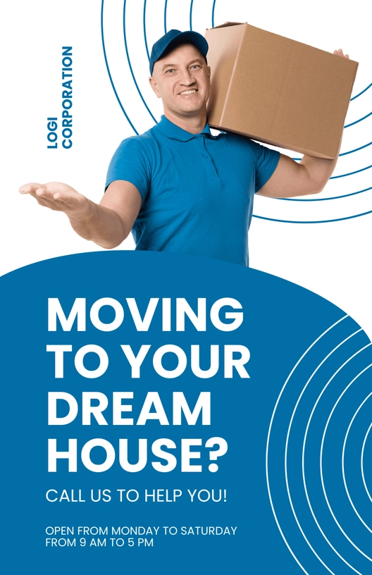 Logistics A3 Poster Template