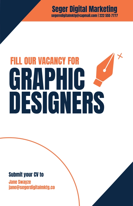 Job Vacancy Poster Template