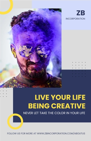 Creative A3 Poster Template