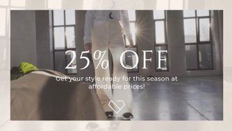 Free Fashion Video Template to Edit Online