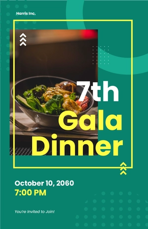 Gala Advertising Poster Template