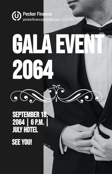 Free Action And Gala Poster Template to Edit Online