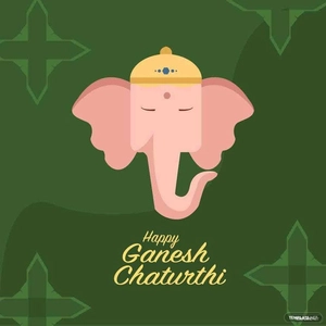 Ganesh Chaturthi Vector