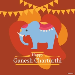 Ganesh Chaturthi Illustration
