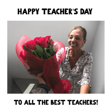 Free Best Teacher's Day Meme Template to Edit Online