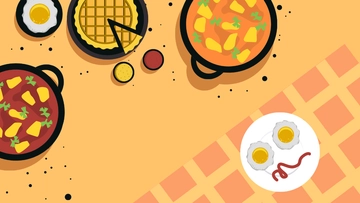 Free Food Background Template to Edit Online