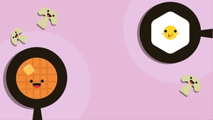 Cute Food Background