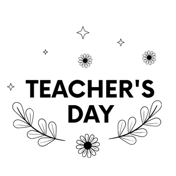 Free Happy Teachers Day Wish Drawing Template to Edit Online