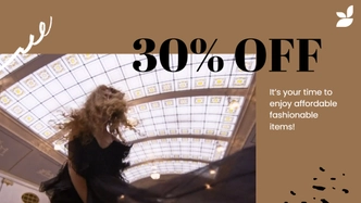 Fashion Retail Shops Ad Video