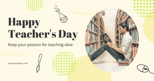 Teacher's Day Linkedin Banner