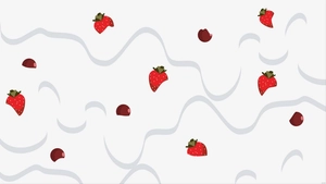 White Food Background