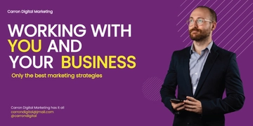 Free Digital Marketing Campaign Banner Template to Edit Online