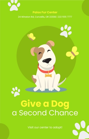 Adopt-a-Pet Poster Template