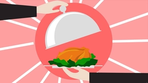 Hotel Food Background