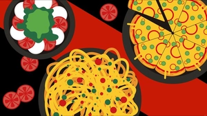 Italian Food Background