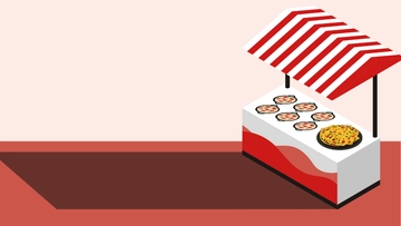 Free Food Court Background Template to Edit Online