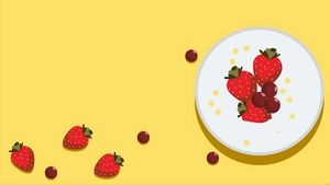 Plain Food Background
