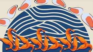 Sea Food Background