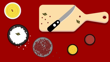 Free Food Preparation Background Template to Edit Online