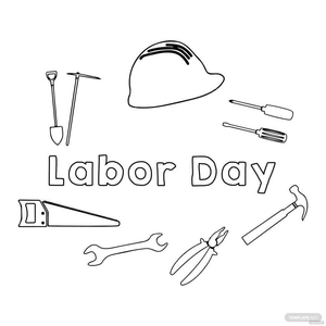 Labor Day Drawing Clipart