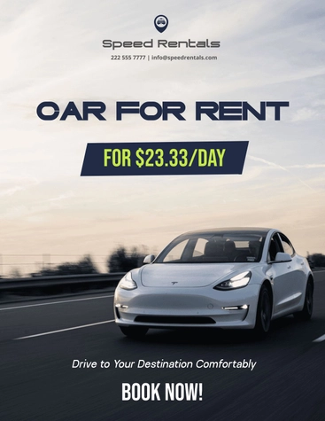 For Rent Flyer