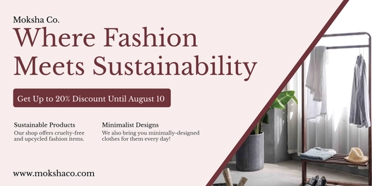 Clothing Fashion Banner Template