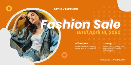 Fashion Sale Banner Template