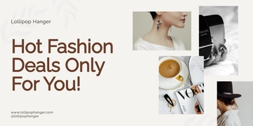 Free Modern Fashion Banner Template to Edit Online