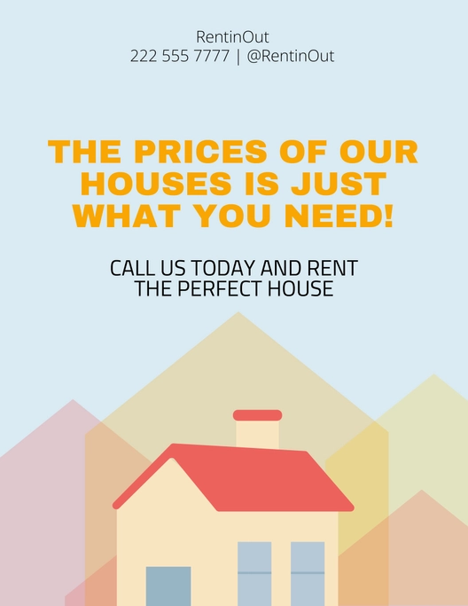 Space For Rent Flyer Template