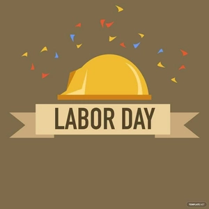Labor Day Banner Clip Art