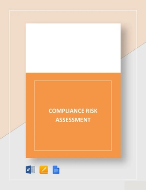 Compliance Risk Assessment Template