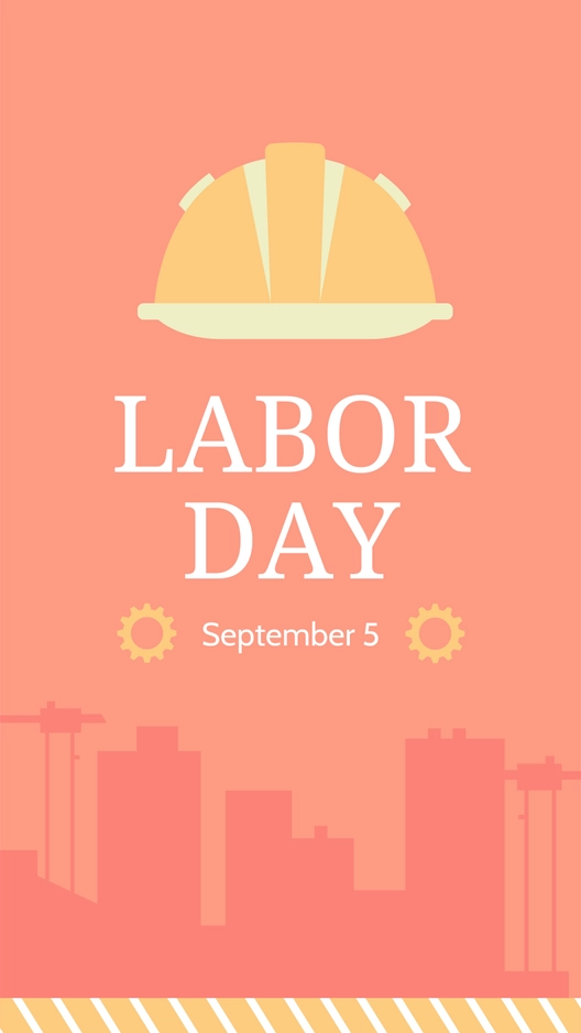 Labor Day Instagram Story