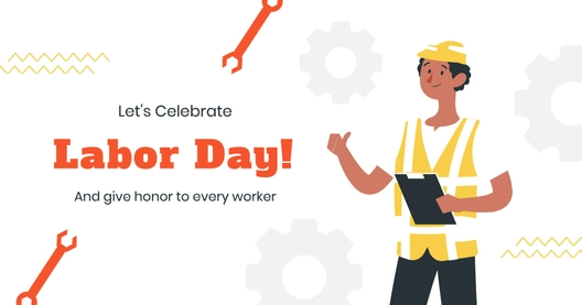 Labor Day Linkedin Banner