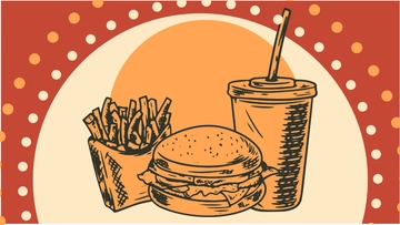 Free Vintage Food Background Template to Edit Online