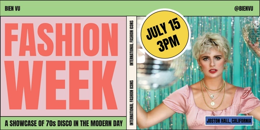 Fashion Week Banner Template