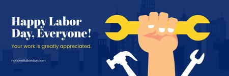 Labor Day Twitter Banner