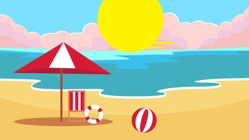 Free Summer Season Background Template to Edit Online