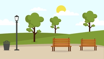 Free Summer Park Background Template to Edit Online
