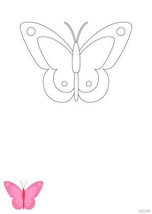 Butterfly Coloring Pages