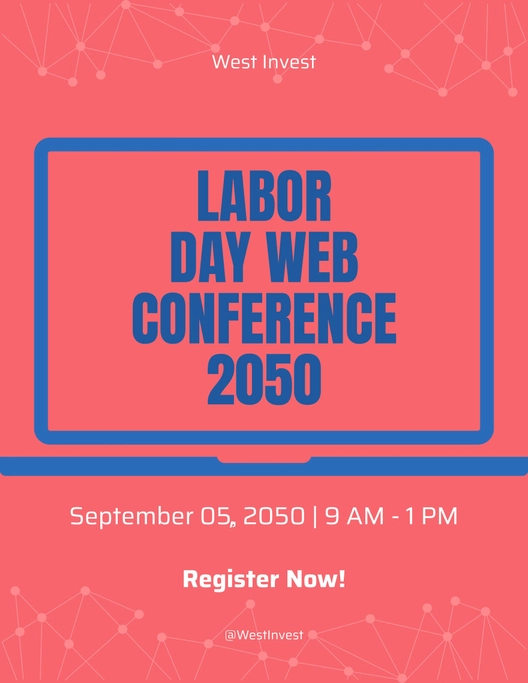 Labor and Federal Day Flyer Template