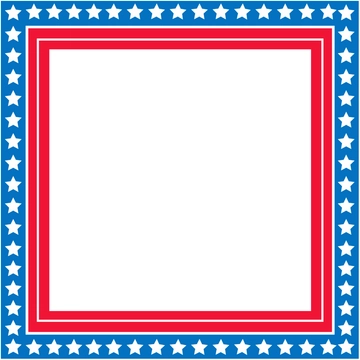 Free Constitution and Citizenship Day Border Clipart Template to Edit Online