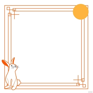 Mid-Autumn Festival Border Clipart
