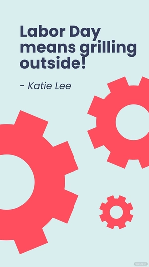 Katie Lee - Labor Day means grilling outside!